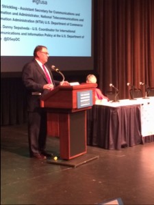 Lawrence Strickling speaks at IGF USA