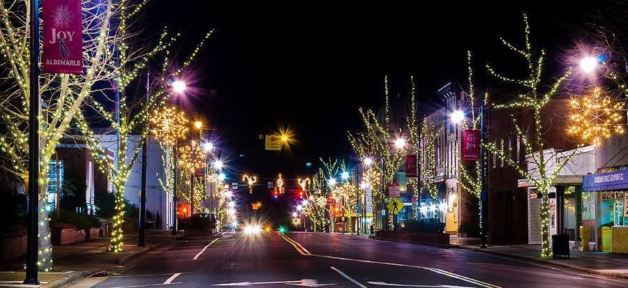 Downtown at Christmas